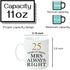25th Wedding Coffee Mugs Set
